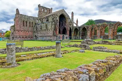 חורבות Melrose Abbey