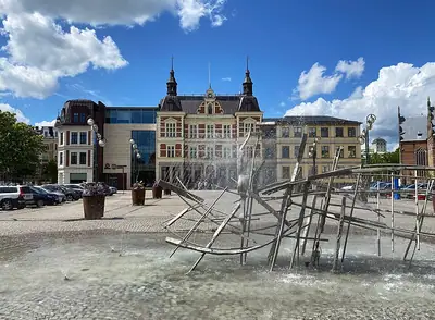 בניין העירייה של Kristianstad