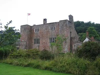 המבנים הימי-ביניימיים של Bickleigh Castle ב-Bickleigh שבדבון