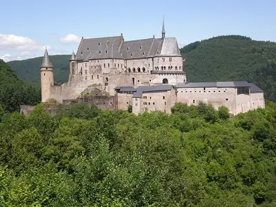טירת Vianden בלוקסמבורג
