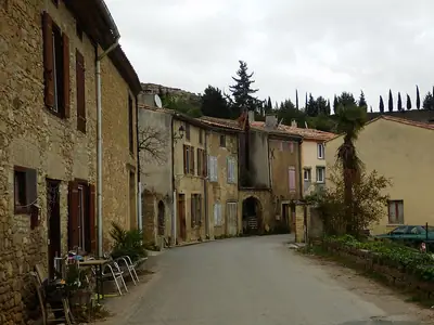 הכפר Castelreng באוד, ליד Château de Tournou; אין תמונה חופשית של הבית עצמו