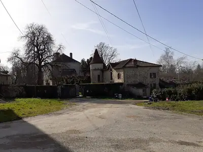 Château de Laugerie ב-Feytiat, שאטו מסוף המאה ה-17 ותחילת המאה ה-18 ליד לימוז׳