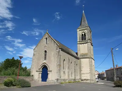 כנסיית הכפר La Chapelle-Gaudin, כקילומטר מ-Château de Vermette; אין תמונה חופשית של השאטו