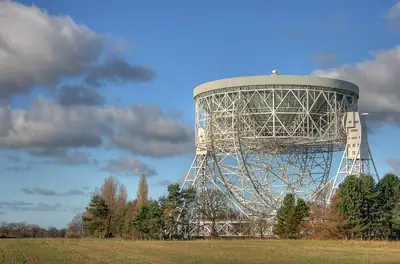 טלסקופ Lovell ב-Jodrell Bank